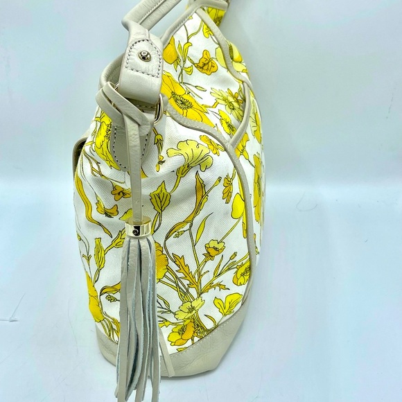 ISAAC MIZRAHI 👍DEAL DEAL DEAL famous designer LEATHER BRIGHT AND BEAUTIFUL 🤩BAG - Picture 11 of 17